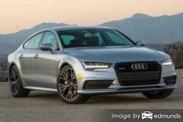 Insurance quote for Audi A7 in Charlotte