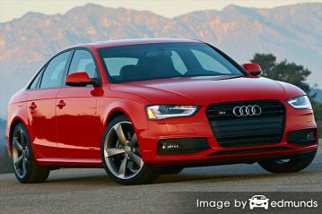 Insurance rates Audi S4 in Charlotte