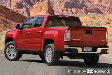 Insurance quote for GMC Canyon in Charlotte