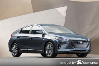 Insurance rates Hyundai Ioniq in Charlotte