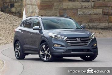 Insurance quote for Hyundai Tucson in Charlotte