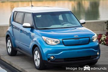 Insurance rates Kia Soul EV in Charlotte