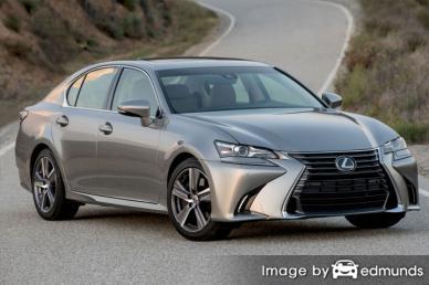 Insurance rates Lexus GS 200t in Charlotte