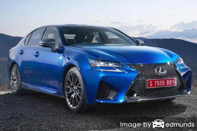 Insurance rates Lexus GS F in Charlotte
