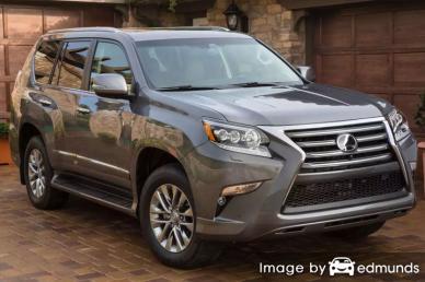 Insurance rates Lexus GX 460 in Charlotte