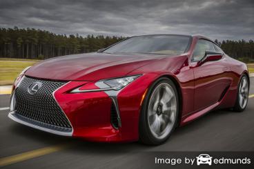 Insurance rates Lexus LFA in Charlotte