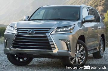 Insurance rates Lexus LX 570 in Charlotte