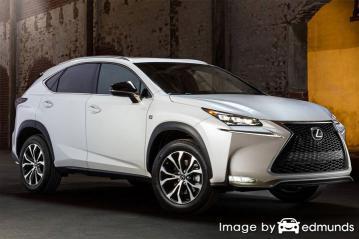 Insurance quote for Lexus NX 200t in Charlotte