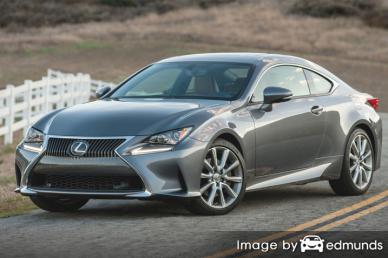 Insurance quote for Lexus RC 300 in Charlotte