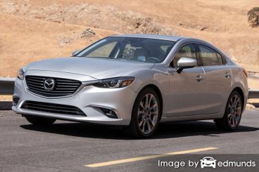 Insurance rates Mazda 6 in Charlotte