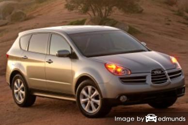 Insurance rates Subaru B9 Tribeca in Charlotte