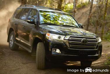 Insurance rates Toyota Land Cruiser in Charlotte