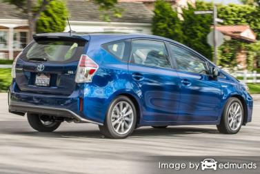 Insurance quote for Toyota Prius V in Charlotte